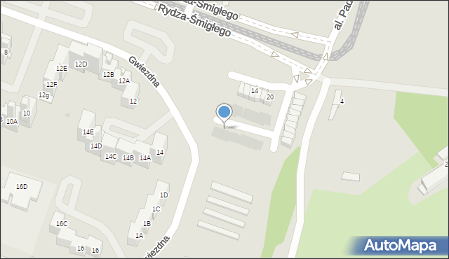 Sosnowiec, Rydza-Śmigłego Edwarda, marsz., 60, mapa Sosnowca