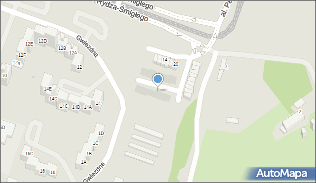 Sosnowiec, Rydza-Śmigłego Edwarda, marsz., 68, mapa Sosnowca