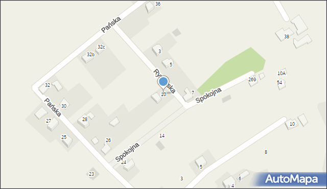 Stara Wieś, Rymarska, 10, mapa Stara Wieś