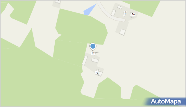 Strzegomek, Rytwiańska, 11, mapa Strzegomek