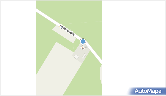 Strzegomek, Rytwiańska, 33, mapa Strzegomek