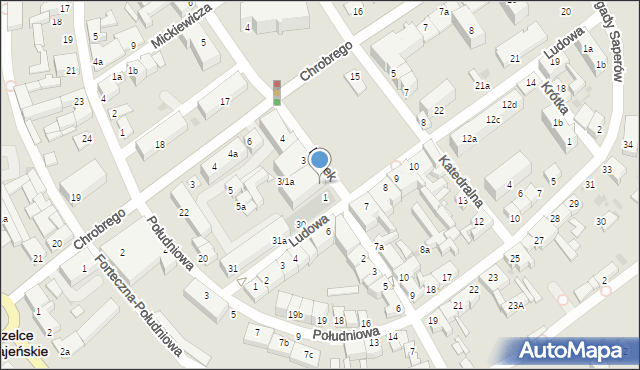 Strzelce Krajeńskie, Rynek, 2, mapa Strzelce Krajeńskie