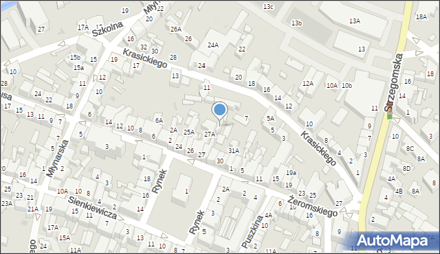 Świebodzice, Rynek, 28A, mapa Świebodzice