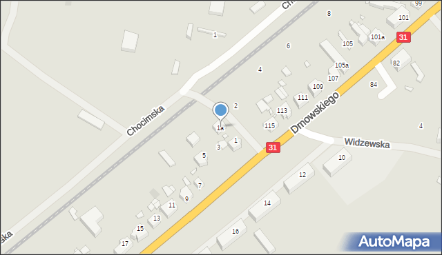 Szczecin, Rymarska, 1a, mapa Szczecina