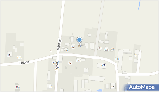 Szczurowa, Rynek, 6b, mapa Szczurowa