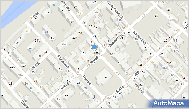 Trzebiatów, Rynek, 13, mapa Trzebiatów