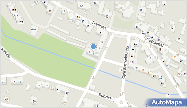 Tychy, Rynek, 2, mapa Tychów