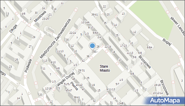 Warszawa, Rynek Starego Miasta, 34, mapa Warszawy