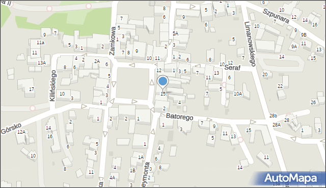 Wieliczka, Rynek Górny, 15, mapa Wieliczka