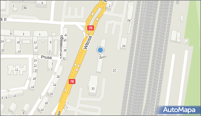 Wodzisław Śląski, Rybnicka, 2d, mapa Wodzisławia Śląskiego