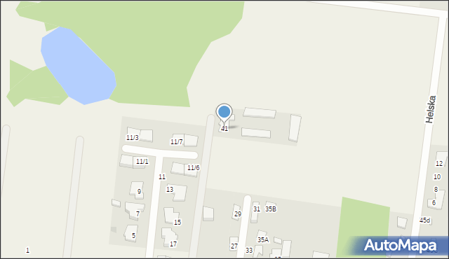 Zaścianki, Rybacka, 41, mapa Zaścianki