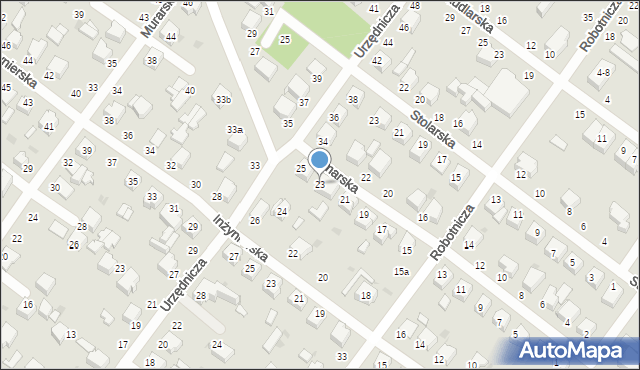 Zgierz, Rymarska, 23, mapa Zgierz