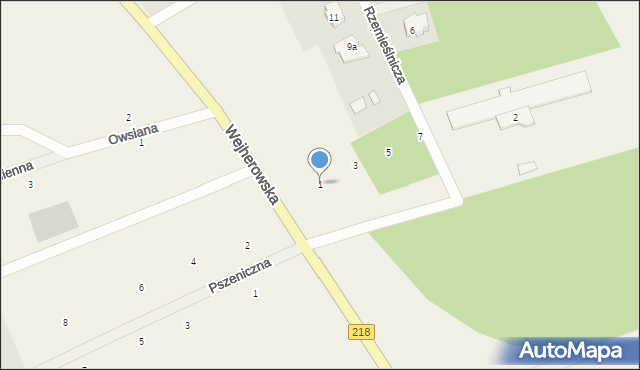 Bojano, Rzemieślnicza, 1, mapa Bojano