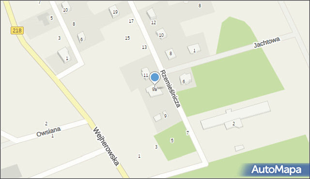 Bojano, Rzemieślnicza, 9a, mapa Bojano