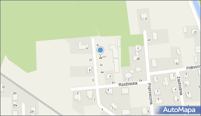 Bolszewo, Rzeźnicka, 4e, mapa Bolszewo