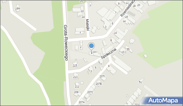 Czeladź, Rzemieślnicza, 4, mapa Czeladź