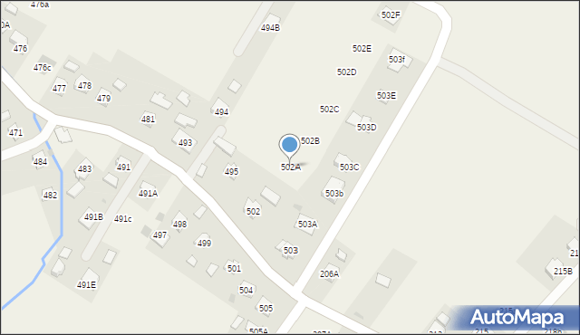 Czudec, Rzeszowska, 502A, mapa Czudec