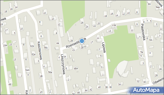 Dąbrowa Górnicza, Rzemieślnicza, 19, mapa Dąbrowa Górnicza