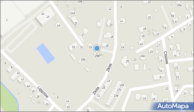 Dębica, Rzemieślnicza, 29a, mapa Dębicy