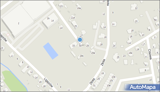 Dębica, Rzemieślnicza, 31, mapa Dębicy