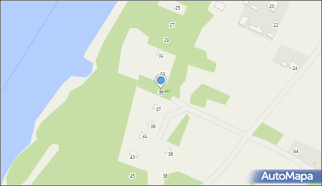 Drogoszewo, Rzeczna, 35, mapa Drogoszewo