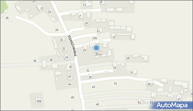 Dzikowiec, Rzeszowska, 27, mapa Dzikowiec