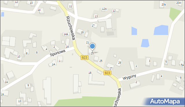 Dzimierz, Rzuchowska, 23, mapa Dzimierz