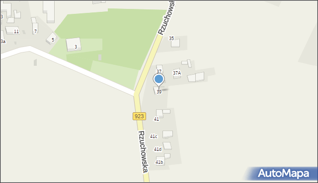 Dzimierz, Rzuchowska, 39, mapa Dzimierz