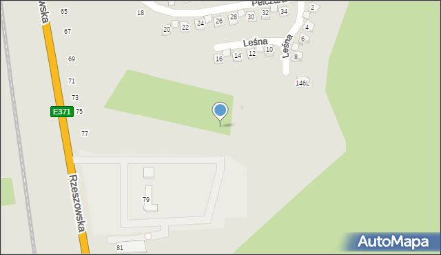 Głogów Małopolski, Rzeszowska, 71a, mapa Głogów Małopolski