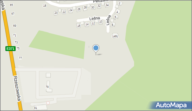 Głogów Małopolski, Rzeszowska, 73b, mapa Głogów Małopolski