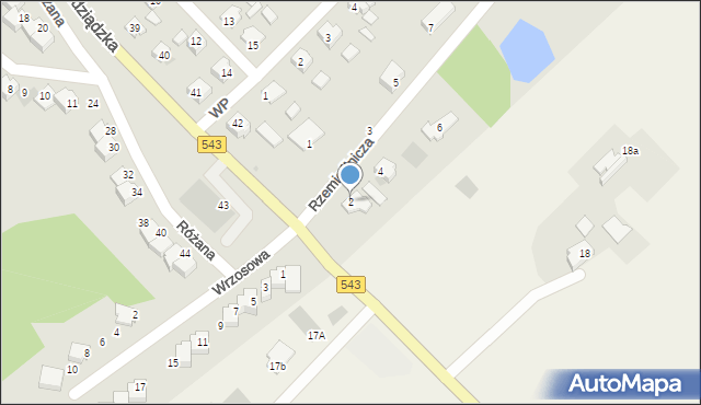 Jabłonowo Pomorskie, Rzemieślnicza, 2, mapa Jabłonowo Pomorskie