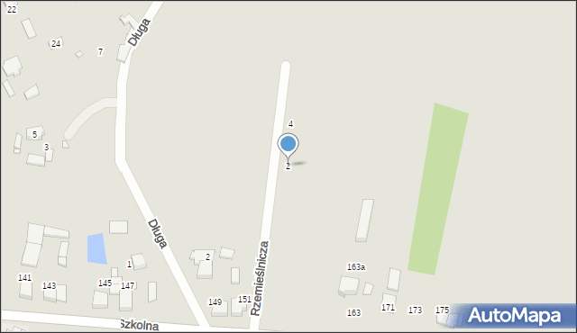 Kłobuck, Rzemieślnicza, 2, mapa Kłobuck