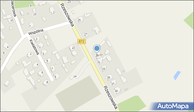 Knapy, Rzeszowska, 29, mapa Knapy