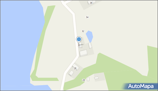 Kożyczkowo, Rzym, 30, mapa Kożyczkowo