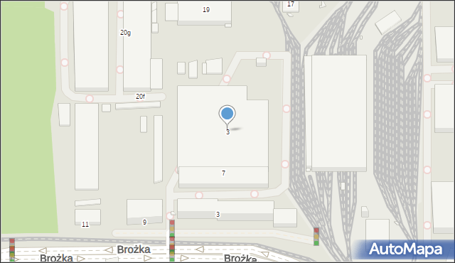 Kraków, Rzemieślnicza, 3, mapa Krakowa