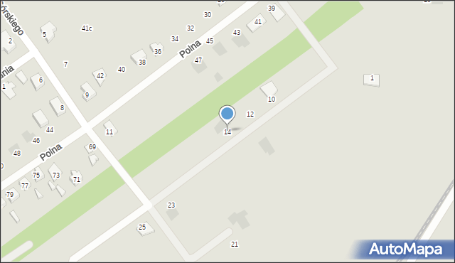 Kutno, Rzętkowskiego Walentego, 14, mapa Kutno