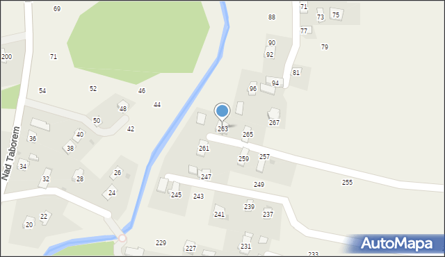 Ladzin, Rzeszowska, 263, mapa Ladzin