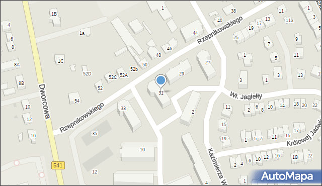 Lubawa, Rzepnikowskiego, 31, mapa Lubawa