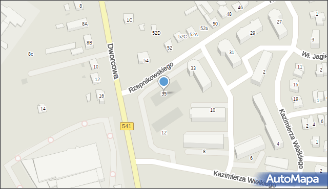 Lubawa, Rzepnikowskiego, 35, mapa Lubawa