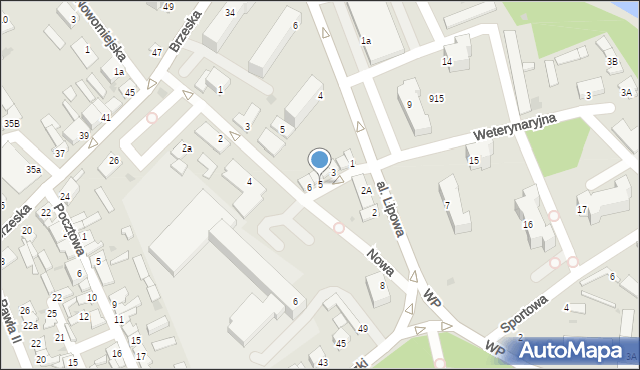 Lubraniec, Rzemieślnicza, 5, mapa Lubraniec