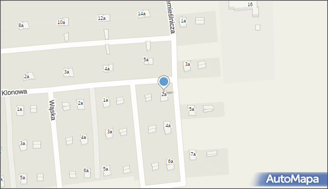 Machnów Nowy, Rzemieślnicza, 2a, mapa Machnów Nowy