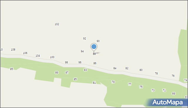 Michałowice, Rzemieślnicza, 88, mapa Michałowice