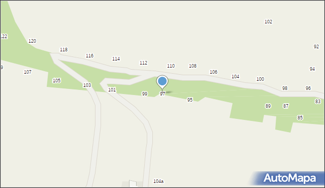 Michałowice, Rzemieślnicza, 97, mapa Michałowice