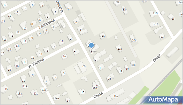 Mosty, Rzeczna, 3, mapa Mosty