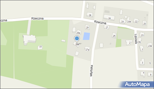 Nowa Wieś Rzeczna, Rzeczna, 31, mapa Nowa Wieś Rzeczna