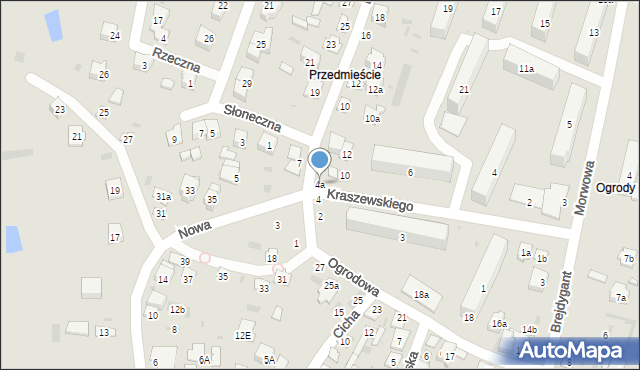 Opole Lubelskie, Rzemieślnicza, 4a, mapa Opole Lubelskie