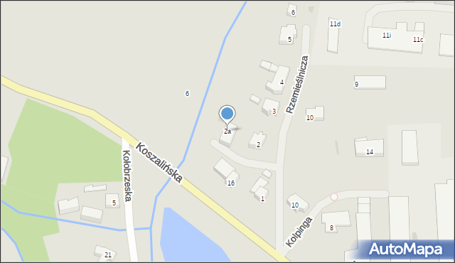 Połczyn-Zdrój, Rzemieślnicza, 2a, mapa Połczyn-Zdrój