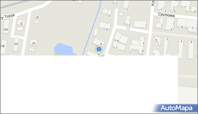 Pruszcz Gdański, Rzemieślnicza, 8a, mapa Pruszcz Gdański