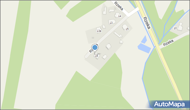 Rodaki, Rzeka, 17, mapa Rodaki