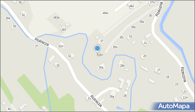 Ropczyce, Rzeczna, 35e, mapa Ropczyce